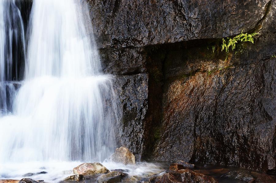 Nature Photograph - A Beautiful Waterfall by Chris Knorr