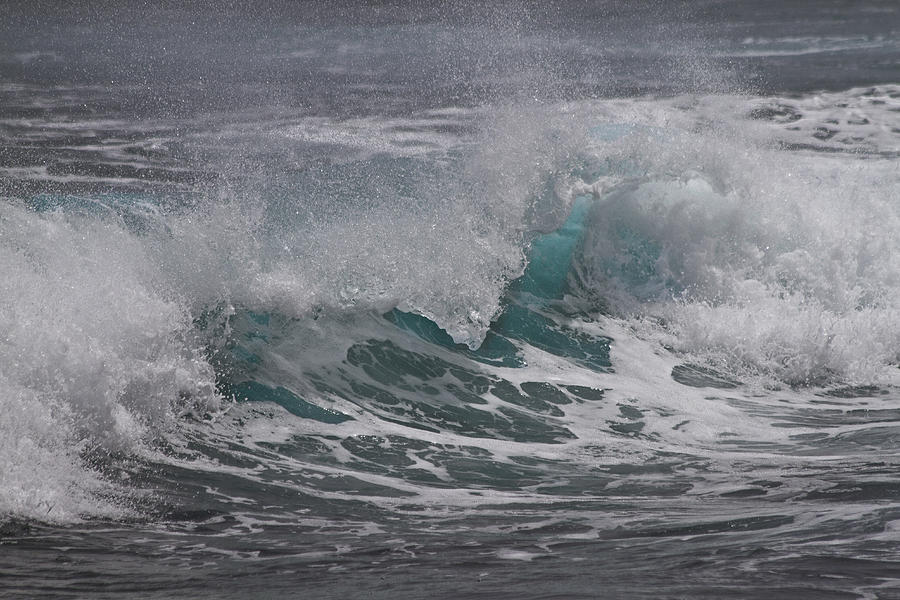 A Blue Wave Photograph by Roger Mullenhour