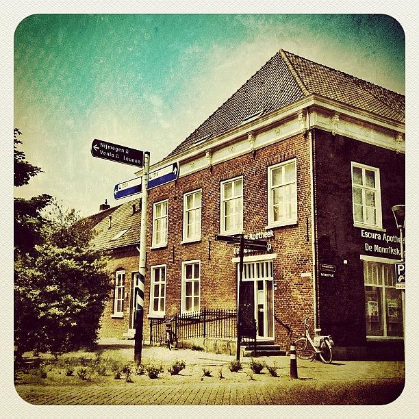 Beautiful Photograph - A #building In The Centre Of #venray by Wilbert Claessens