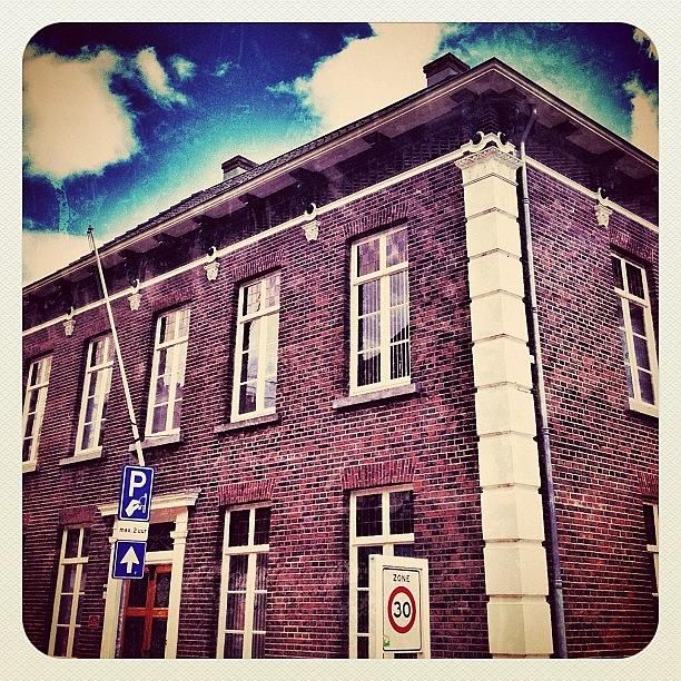 Beautiful Photograph - A #building In #venray by Wilbert Claessens