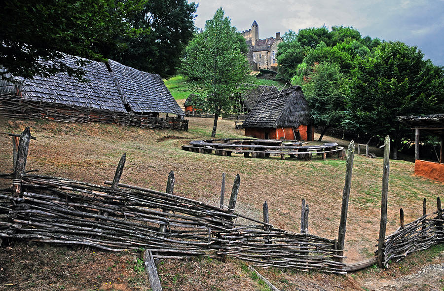 A Celtic Village Photograph by Dave Mills