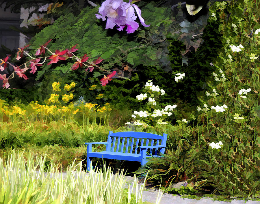 A Childs Garden Photograph by Sandy Poore