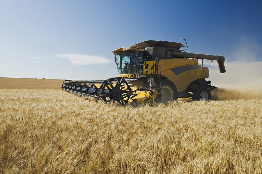 Резултат с изображение за wheat combine