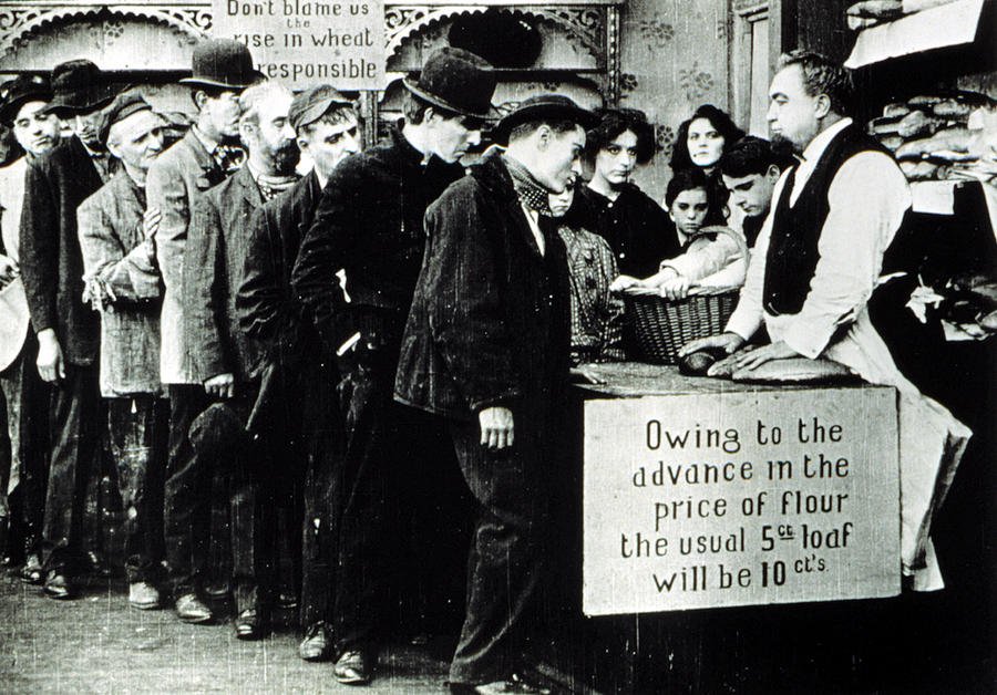 A Corner In Wheat, 1909 D.w. Griffith Photograph By Everett 