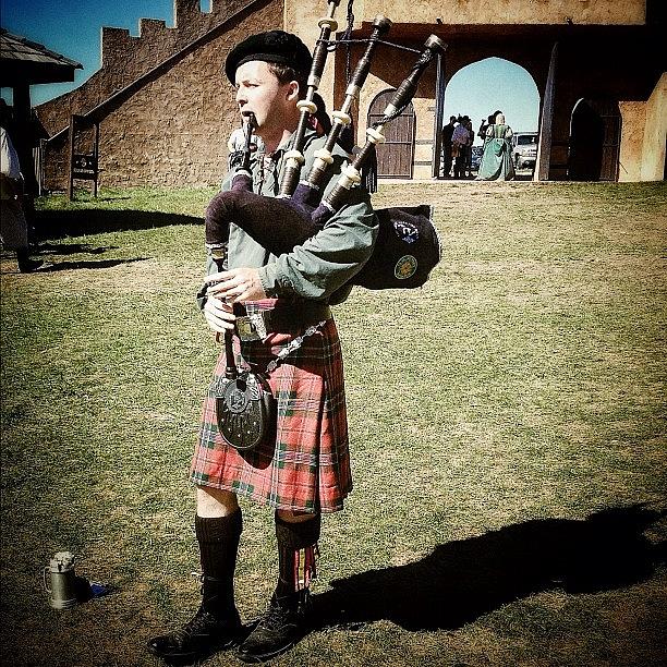 Pittsburgh Photograph - A Day At The Faire!! #bagpipes by Kayla Hart