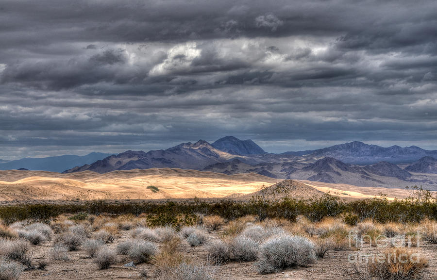 A Desert Storm Photograph by Vivian Christopher