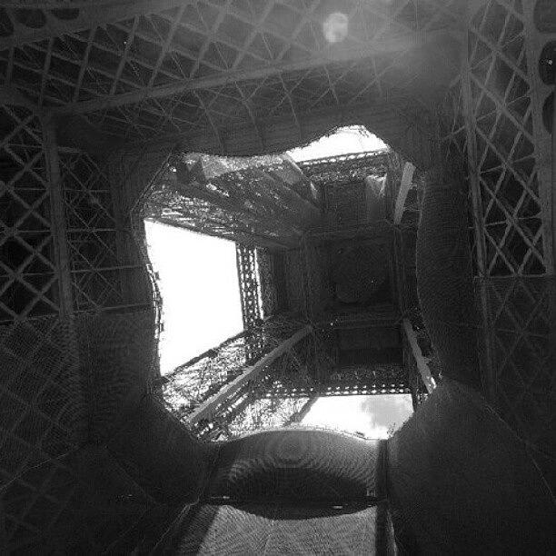 Eiffel Tower Photograph - A Different Perspective by Lynda Larbi