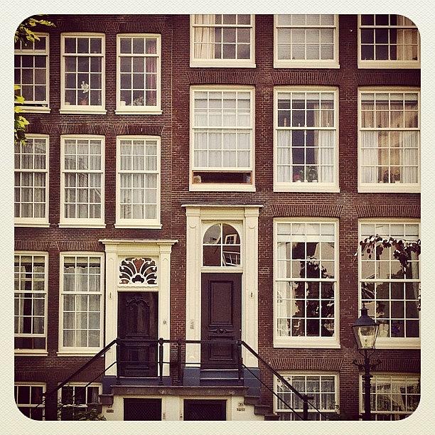 Architecture Photograph - A Different View On #amsterdam And by Marianne Hope