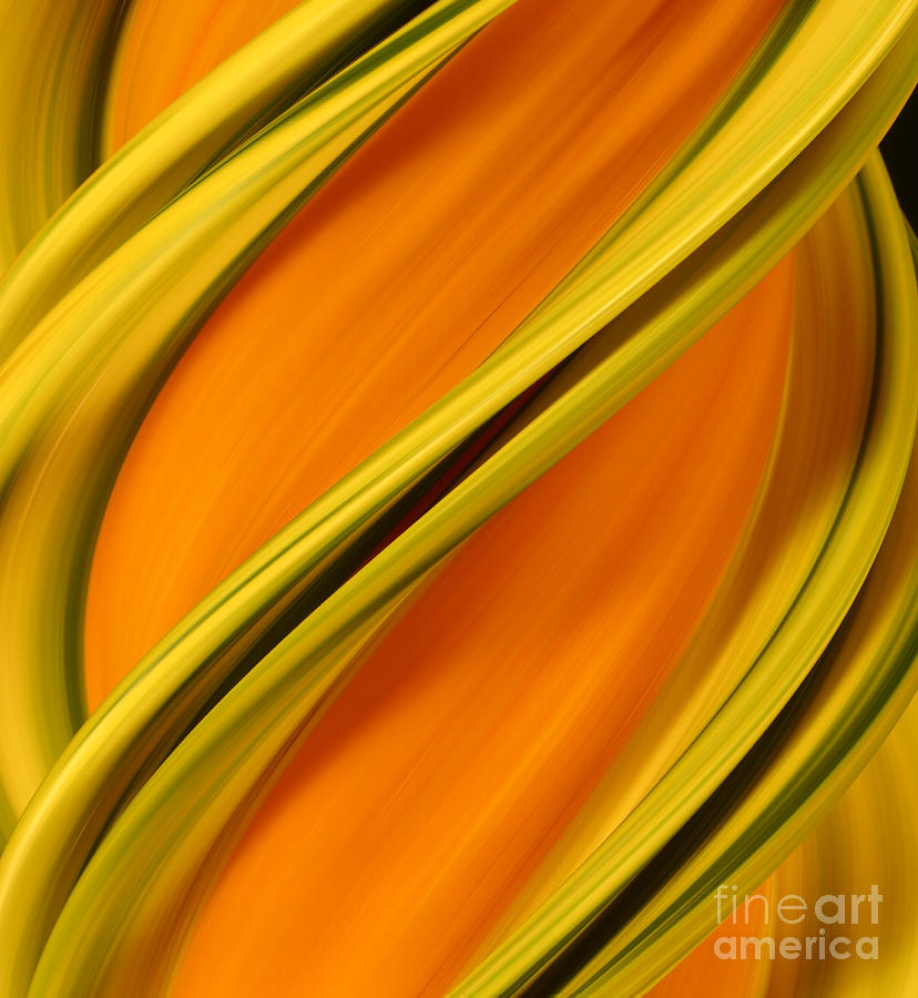 A Digital Streak Image Of A Squash Photograph by Ted Kinsman