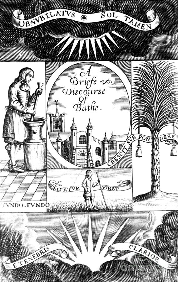 Science Photograph - A Discourse Of Bathe, Balneology, 1676 by Science Source