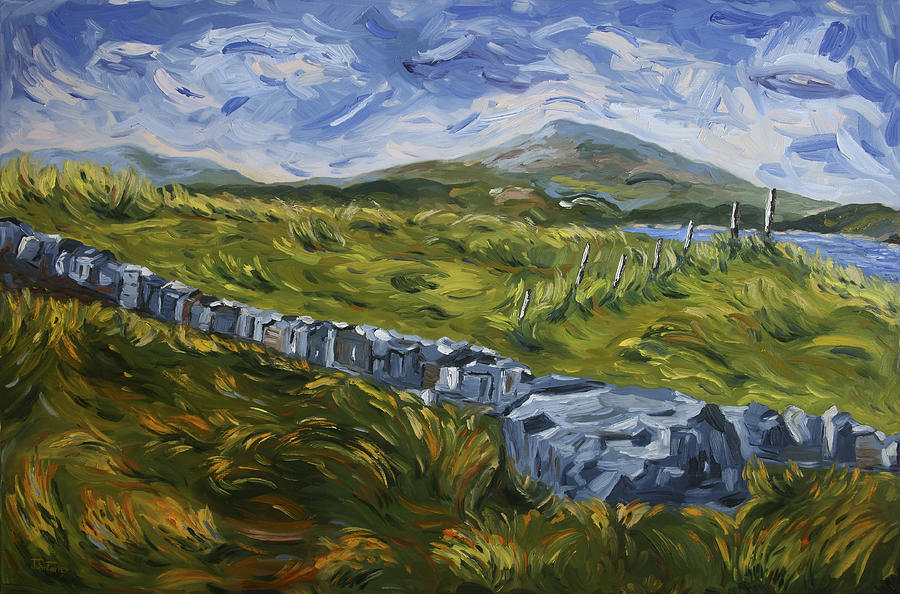 A Donegal Day Painting by John Farley
