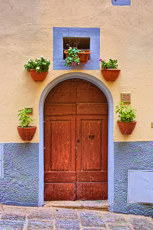 A door in Monte Carlo Italy Photograph by Fred J Lord