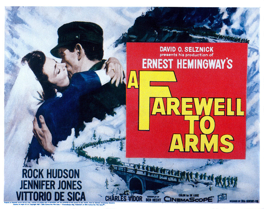 A Farewell To Arms, Jennifer Jones by Everett