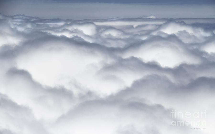 A Fine Day For Cloud Hopping Photograph by Clare VanderVeen