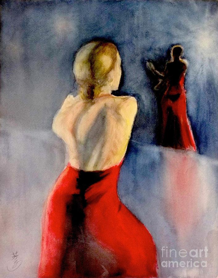 A Flamenco Dancer  3 Painting by Yoshiko Mishina