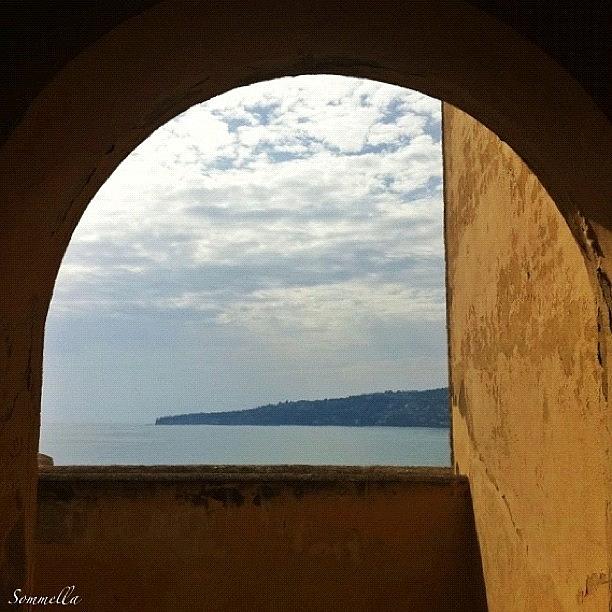 Italy Photograph - A Frame Of Naples - Napoli, Castel by Gianluca Sommella