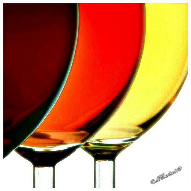 Wine Photograph - A Glass Or Two Or Three! #happyhour by Mary Carter