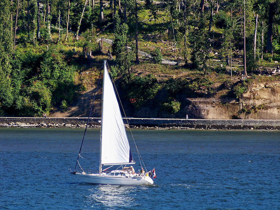 A Good Day for Sailing Photograph by Judy Wanamaker