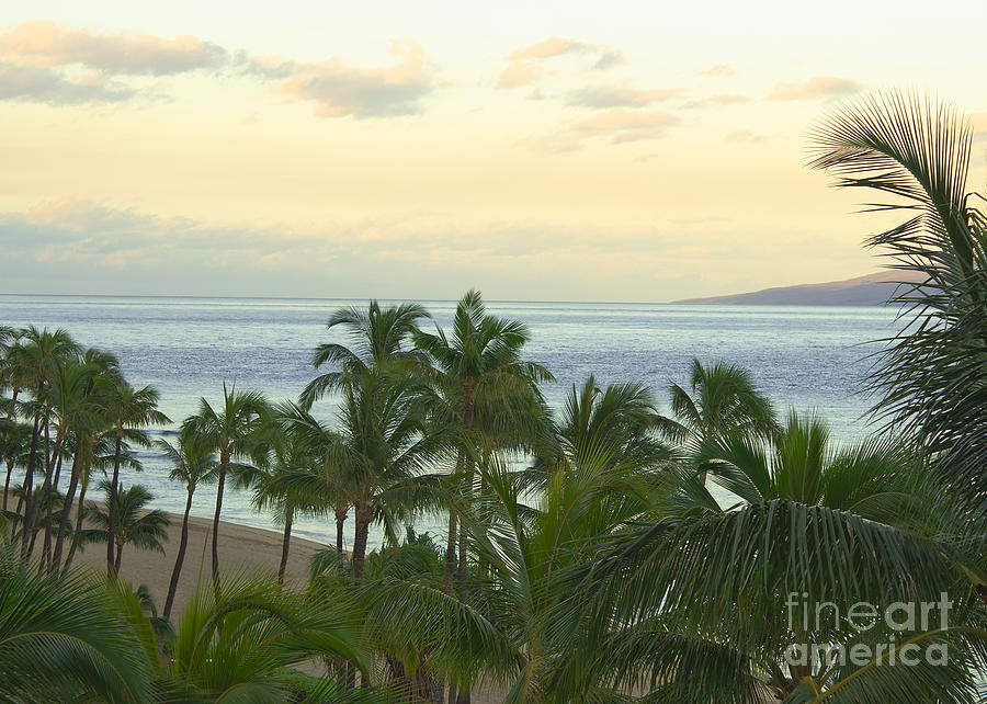 A Hawaiian Sunrise Photograph by Mary Jane Armstrong