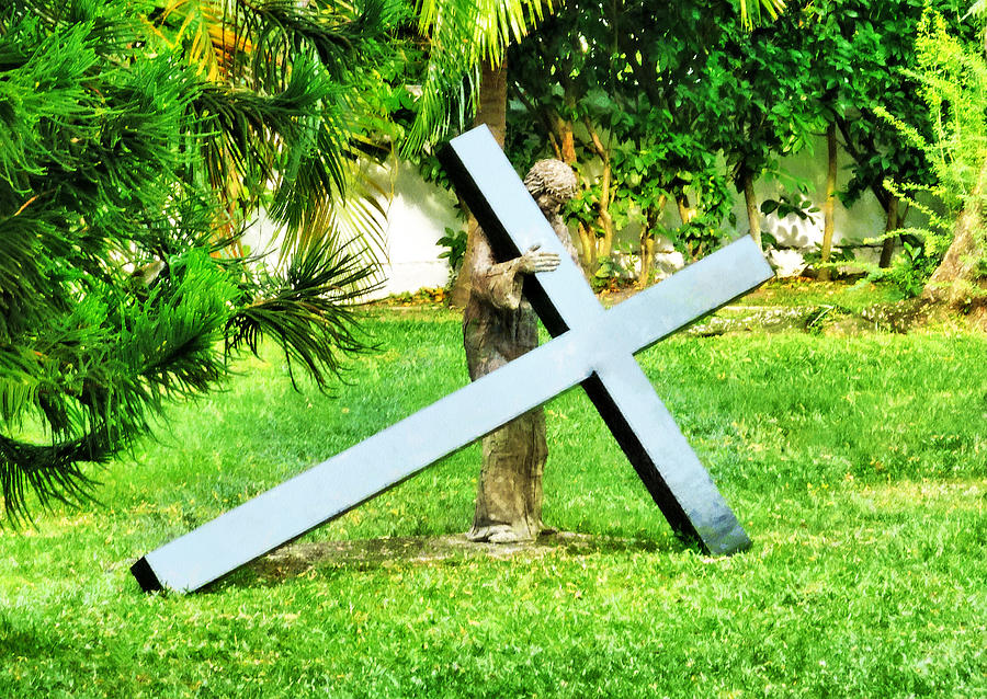 A Heavy Cross To Bear Photograph