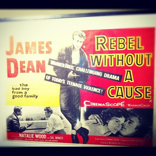 London Photograph - A James Dean Movie Poster For My Sister by Neil Ormsby