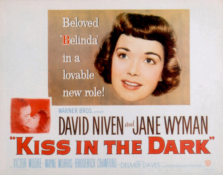 A Kiss In The Dark, Jane Wyman, David Photograph by Everett