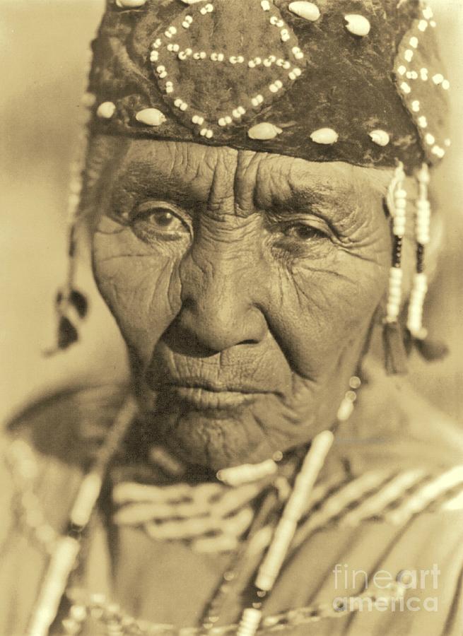 A Klamath Woman 1923 Photograph by Padre Art
