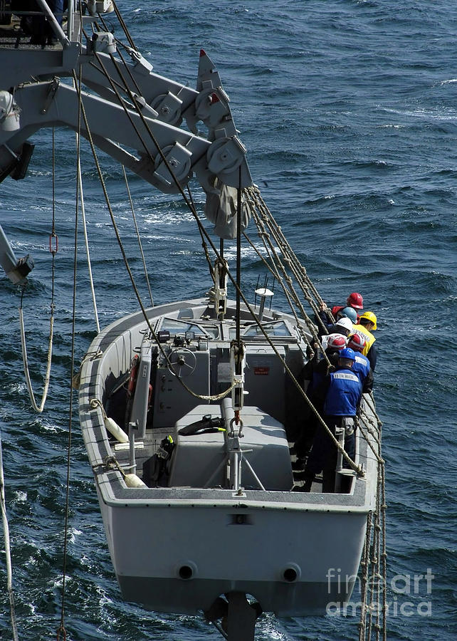 A Landing Craft Personnel Large Photograph by Stocktrek Images - Fine ...