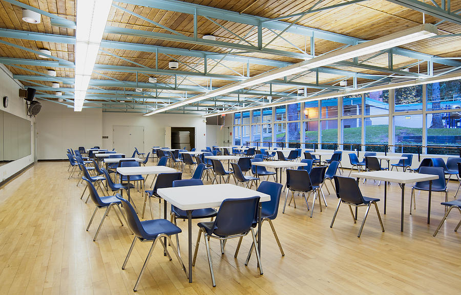 A Large Hall In A Community Centre Photograph by Marlene Ford - Fine ...