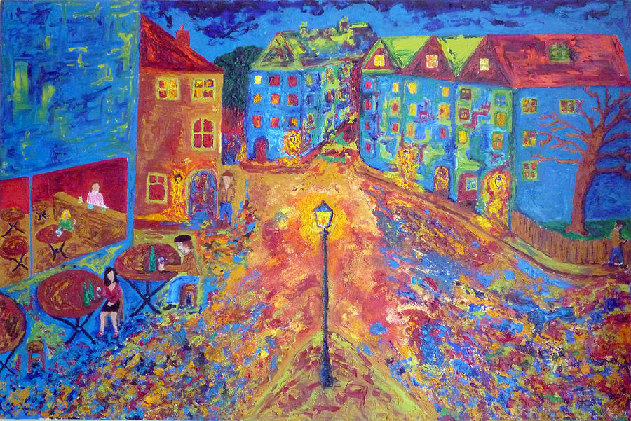 A Late Night In Prague by Peter Silkov A Late Night In Prague by Peter Silkov