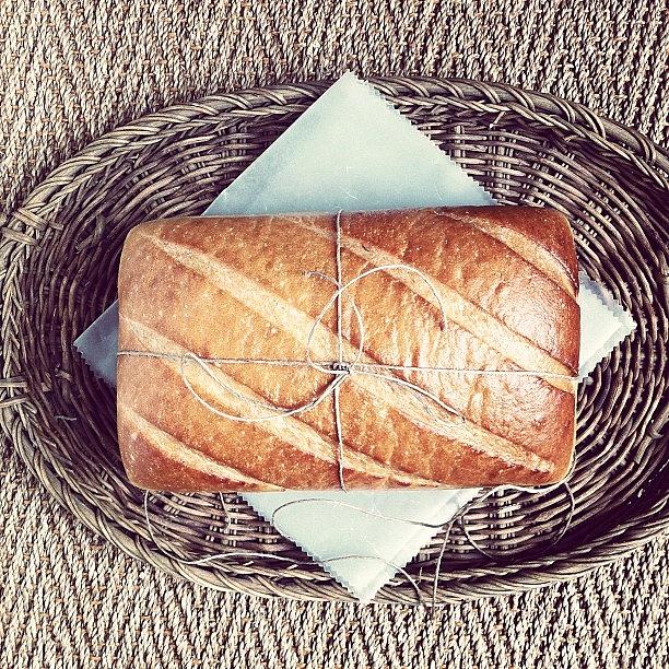 Bread Photograph - A Loaf Of Bread--- #bread #instagram by Lynne Daley