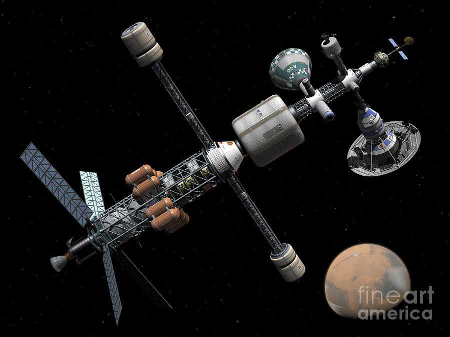 mars space station