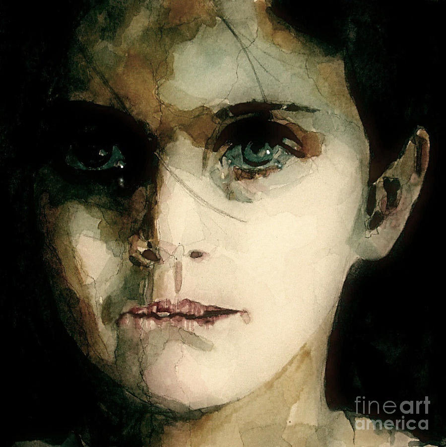 Portrait Painting - A Moments Thought For Those Who have Not by Paul Lovering