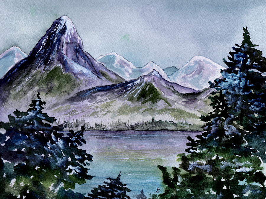 A Mountain Melody Painting by Brenda Owen