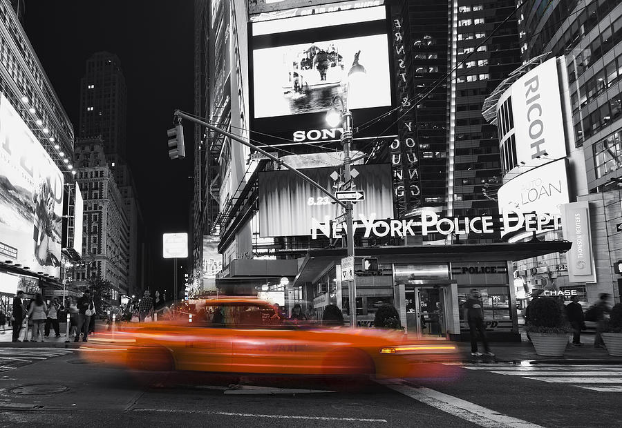 A New York Minute Photograph by Yelena Rozov