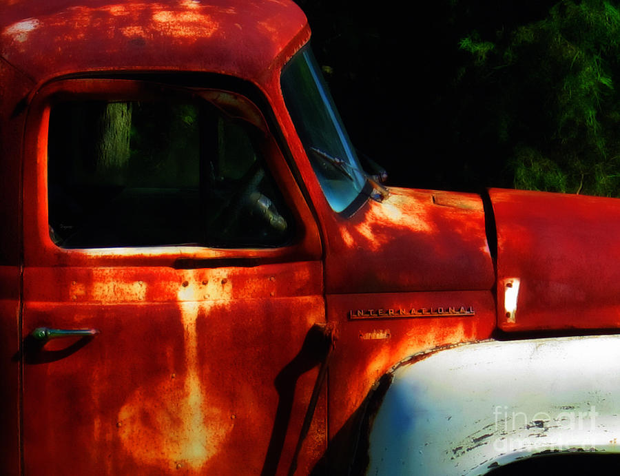 Truck Photograph - A Painting of Rust  by Steven Digman