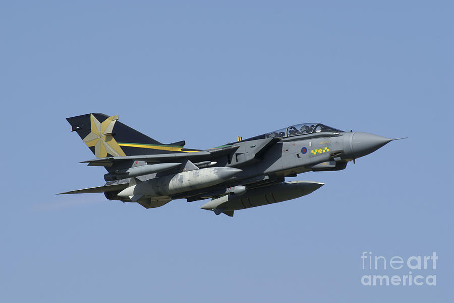 A Panavia Tornado Gr4 Of The Royal Air Photograph by Ramon Van Opdorp ...