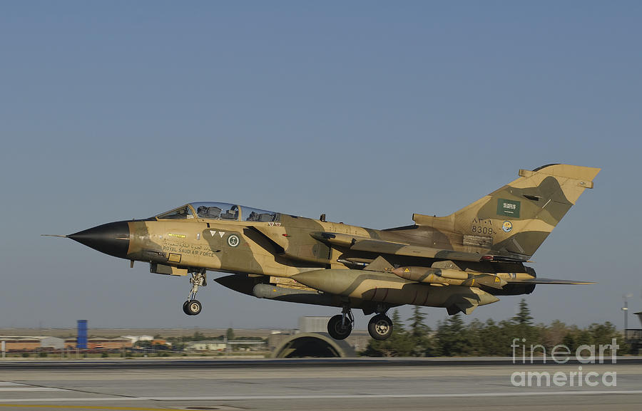 A Panavia Tornado Ids Of The Royal Photograph by Giovanni Colla