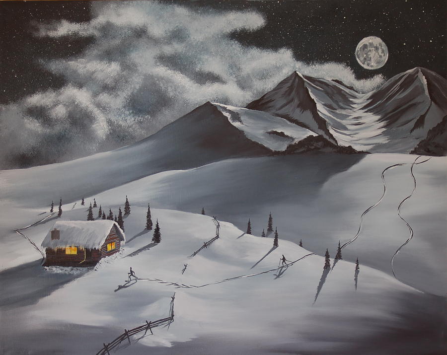 A Perfect Night Painting by Michael Scott
