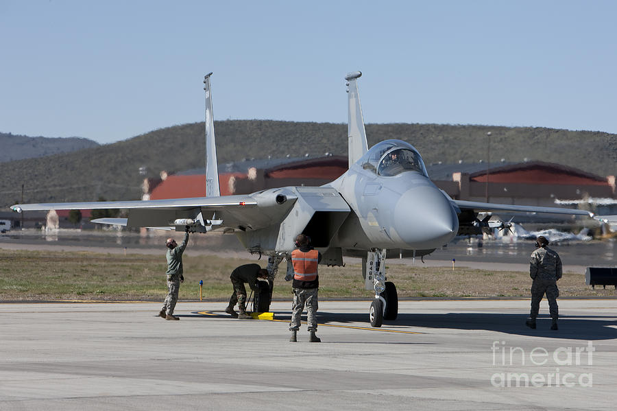 A Pilot And Ground Crew Perform Photograph by HIGH-G Productions - Fine ...