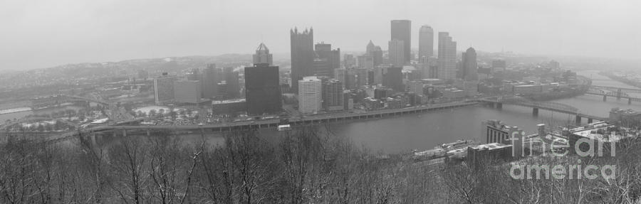 A Pittsburgh Winter Day Photograph by David Bearden
