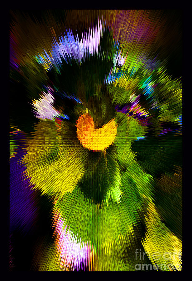 Shamanic Digital Art - A Pivotal Moment of Love and Grace by Susanne Still