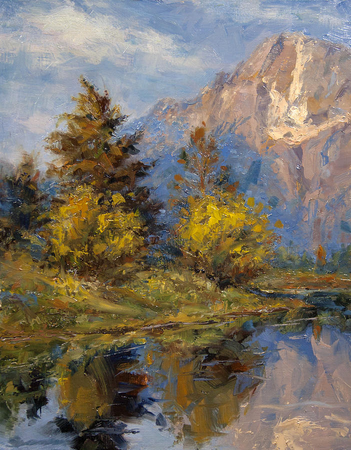 A Place To Reflect Painting by James Swanson