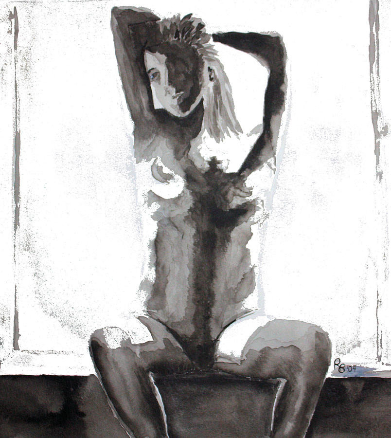 A Pose Painting by Rachel Bochnia