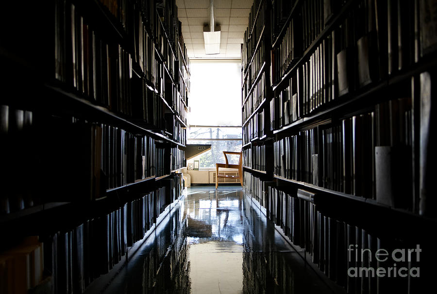 Book Photograph - A Quiet Place to Work by Jannis Werner