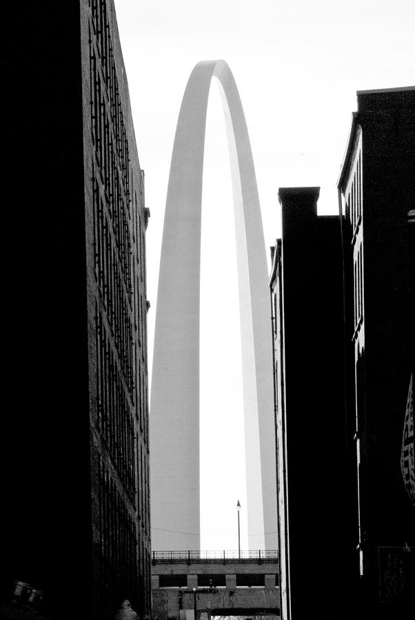 A Rising Arch-bw Photograph