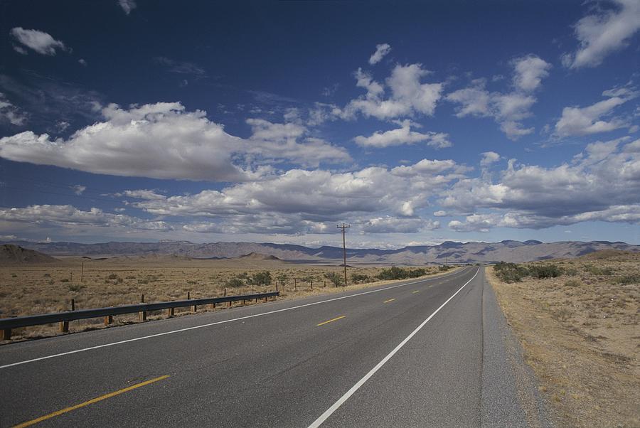 A Scenic Of Route 40 Passing Through An Photograph by Roy Gumpel