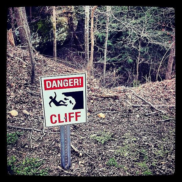 A Sign For People Named Cliff.  Photograph by Ashley Estep