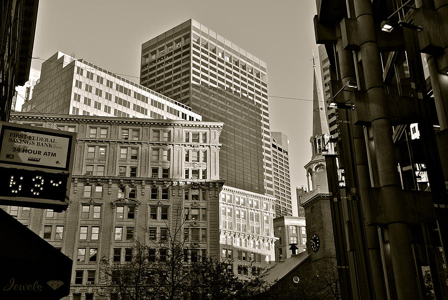 A Slice of Boston Photograph by Eric Tressler