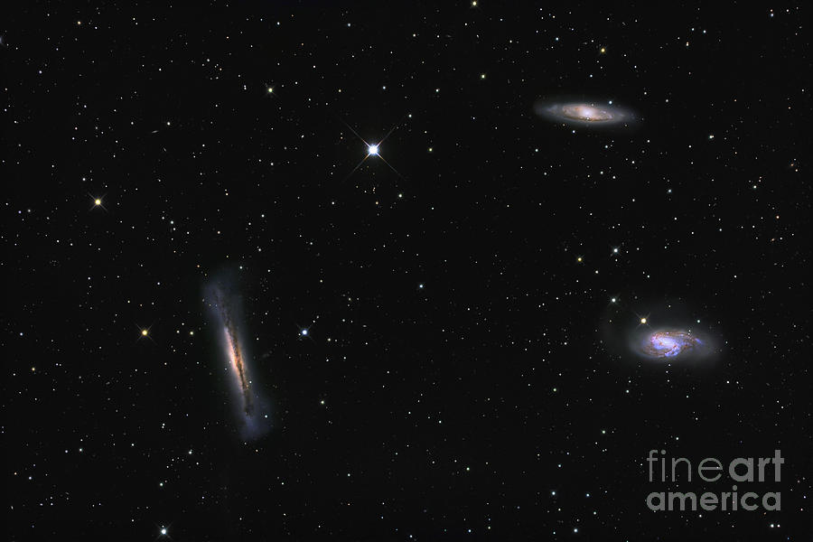 Space Photograph - A Small Group Of Galaxies Known by Roth Ritter